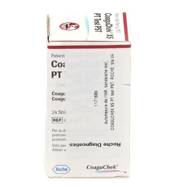 XS PT Test PST Bandelettes Mesure INR - 24 bandelettes