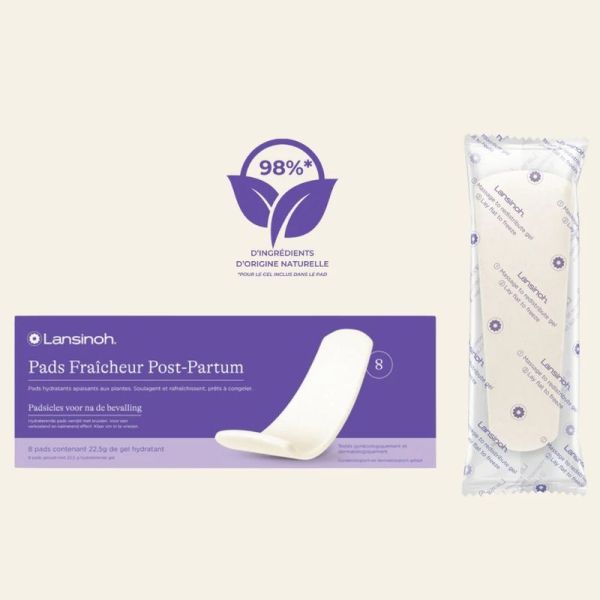 Pads Fraîcheur Post-Partum - 8 pads