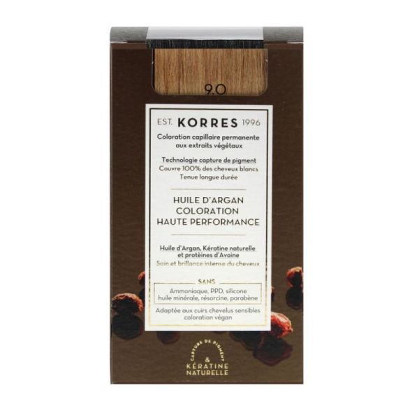 Korres Color 9,0 Blond Tres Clair