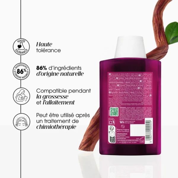 Shampoing accélérateur de pousse à l'adénosine CROISSANCE - 200 ml