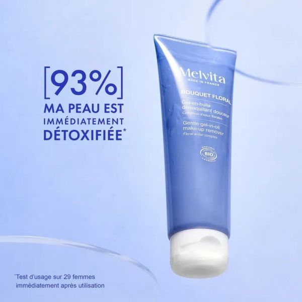 Gel-en-Huile Demaquillant Douceur Bio Bouquet Floral - 125 ml