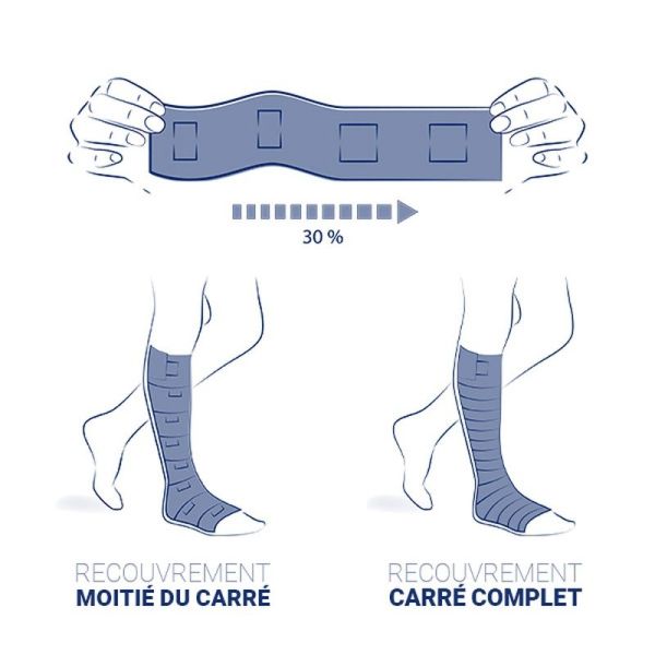 Biflex 16+ Légère étalonnée - 8 cm x 3 m