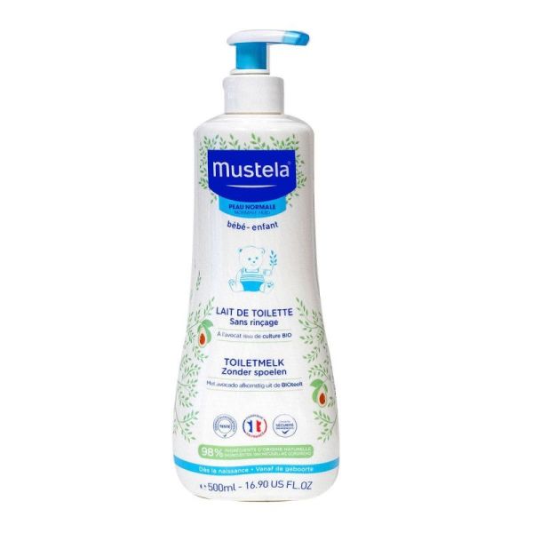 Mustela Lait Toilette Pn Ss Rinc 500Ml