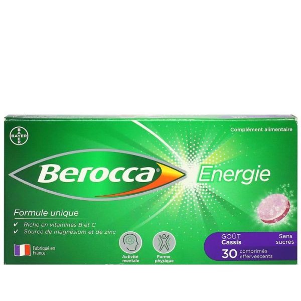 Berocca Energie Cassis 30 Cps Eff