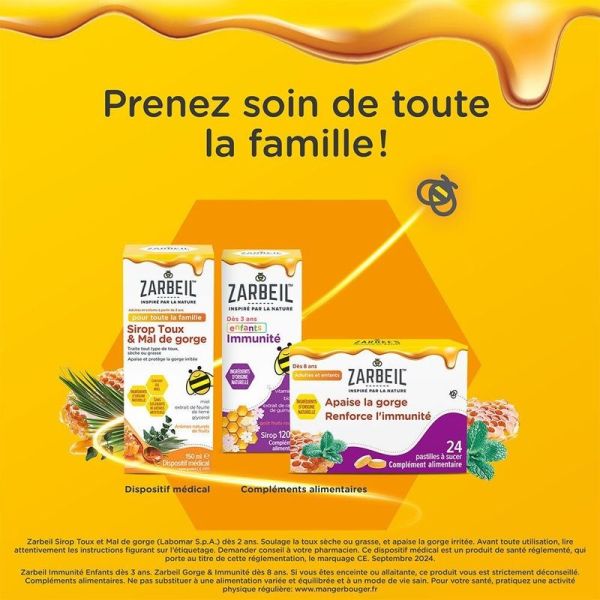 Gorge et Immunite Pastilles - 24 pastilles