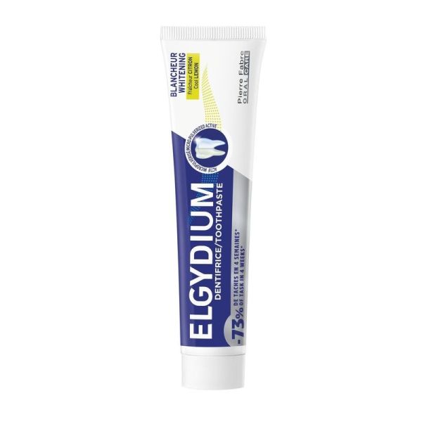 Dentifrice Blancheur - Citron fraîcheur - 2 x 75 ml