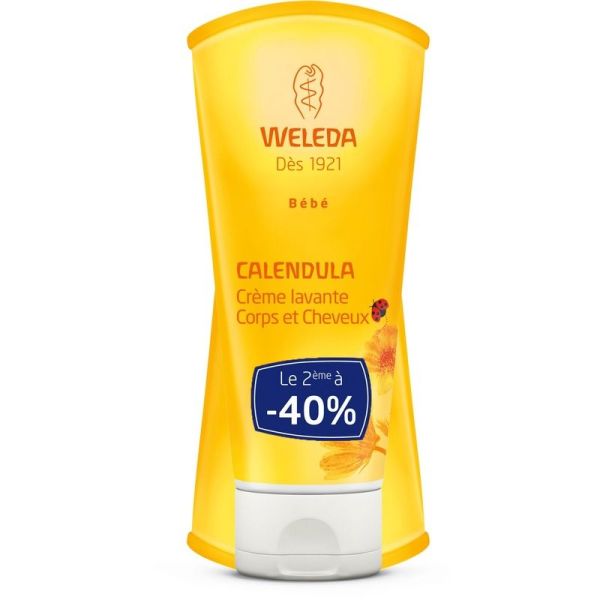 Gel douche bébé Corps et Cheveux au Calendula apaisant - 400 ml