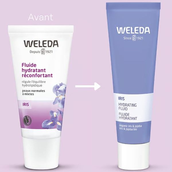 Fluide hydratant à l'Iris - 30 ml