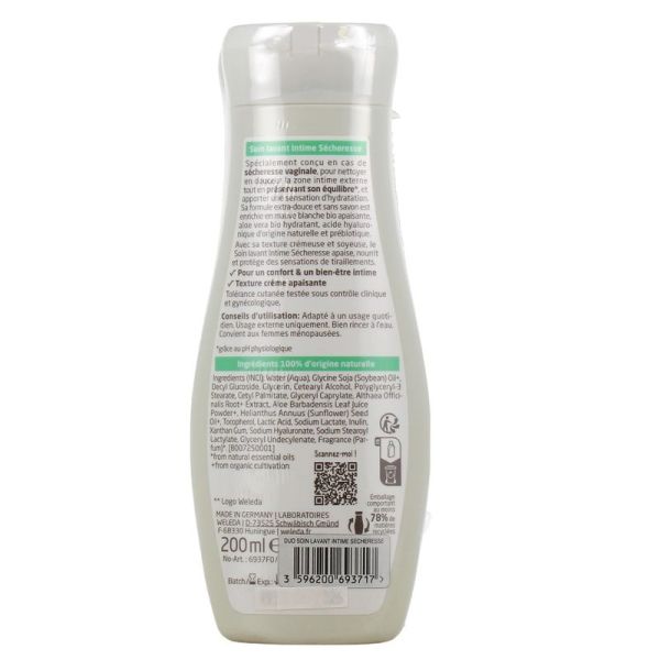 Soin Lavant Intime Sécheresse INTIME - 2 x 200 ml