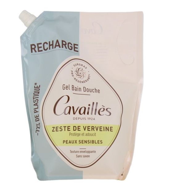 Recharge Gel Douche Zeste de Verveine - 1 L
