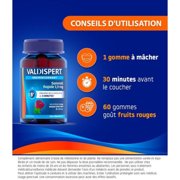 Gommes Sommeil Rapide - 30 gommes