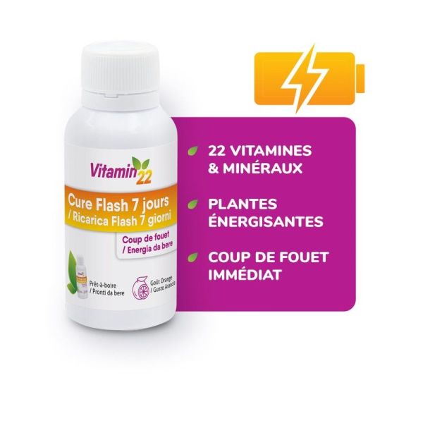 CURE FLASH 7 JOURS - 7 shots