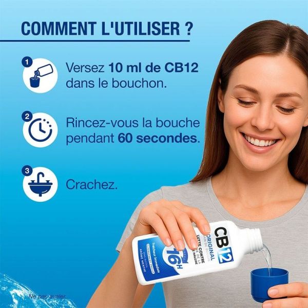 Bain de Bouche Sans Alcool - 500 ml