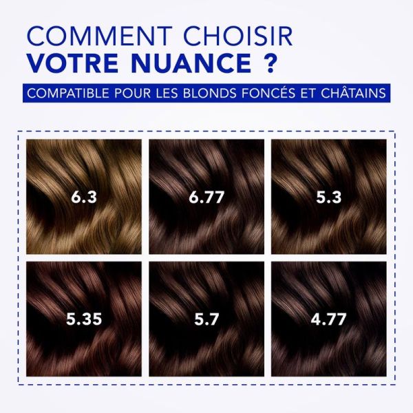Color Gloss Masque raviveur de couleur et soin - châtain chaud - 200 ml