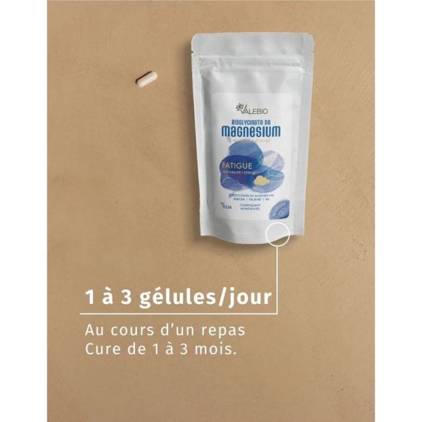 Bisglycinate de Magnésium - 90 gélules