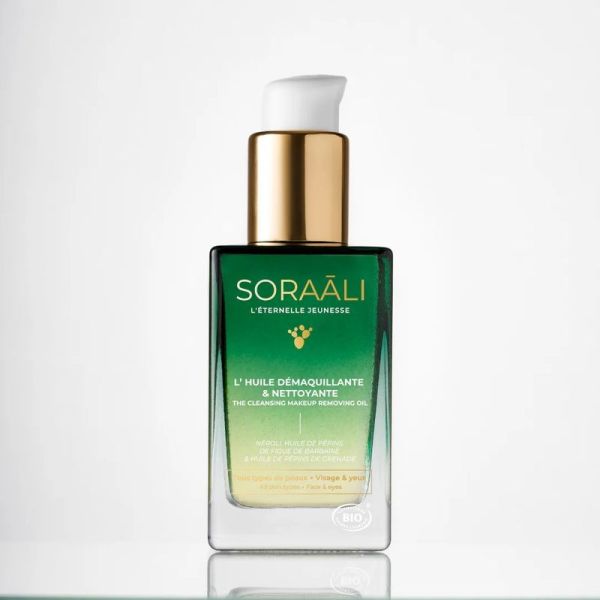 L'Huile Démaquillante et Nettoyante à l'Huile de Figue de Barbarie Bio - 120 ml