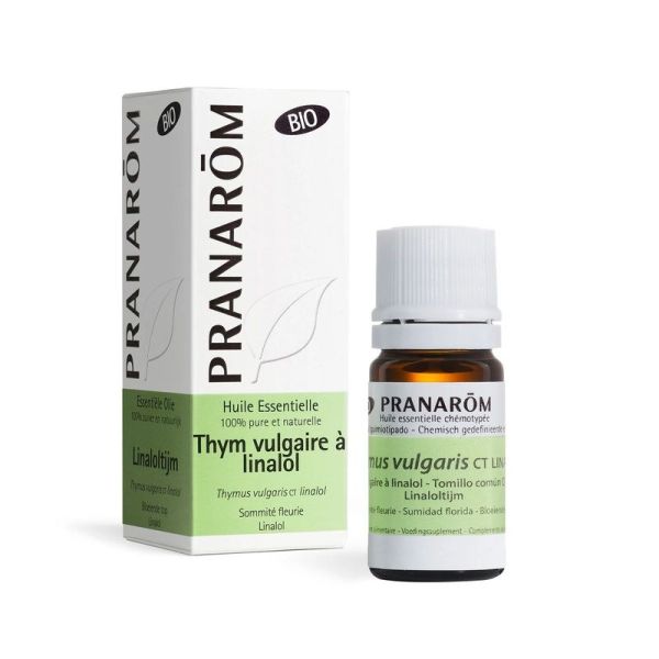 Huile Essentielle de Thym vulgaire a linalol - Bio - 5 ml