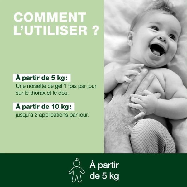 Baume pectoral bebe - Bio - 40 ml