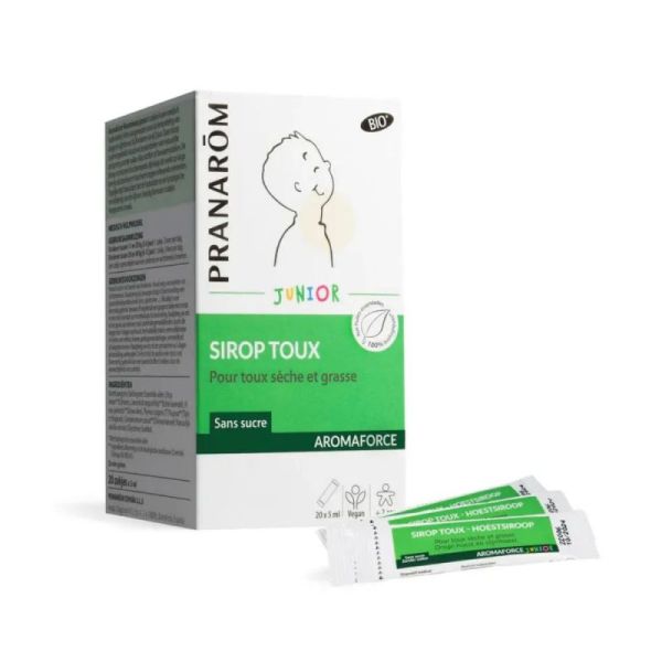 Pranarom Aromaforce Junior Sirop 20X5Ml
