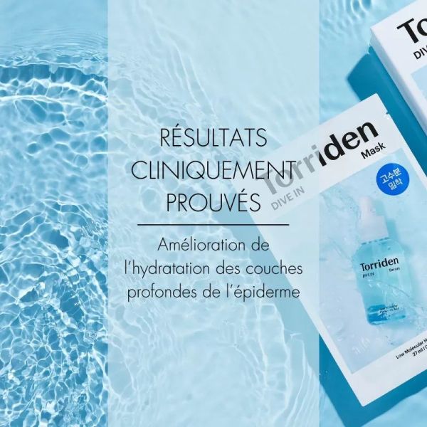 Masque Hydratant Intense - Acide Hyaluronique
