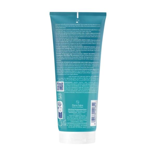 Keracnyl Gel nettoyant anti-imperfections visage et corps - 200 ml