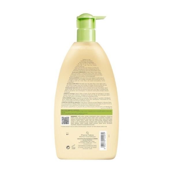 Gel douche surgras nourrissant Les Indispensables - 750 ml