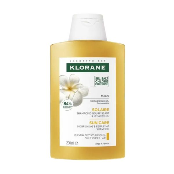 Shampoing nutritif après-soleil au Tamanu BIO et au Monoï Solaires - 200 ml