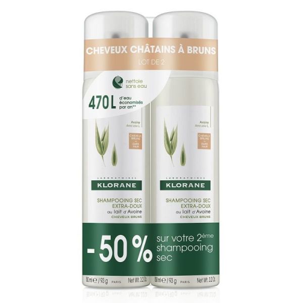 Kl Shp Sec Avoine Ceramide Teinte 2X150Ml