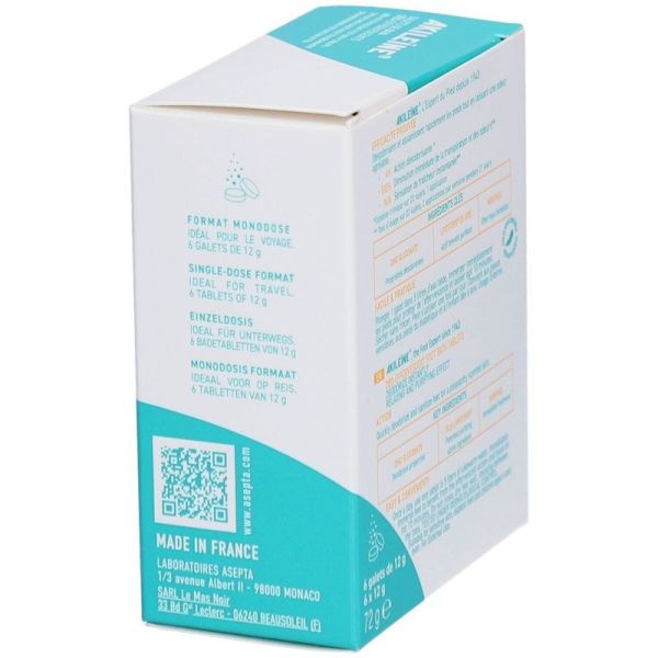 Galets de Bain Déo-Effervescents - Transpiration Intense - 7 galets de 12 g