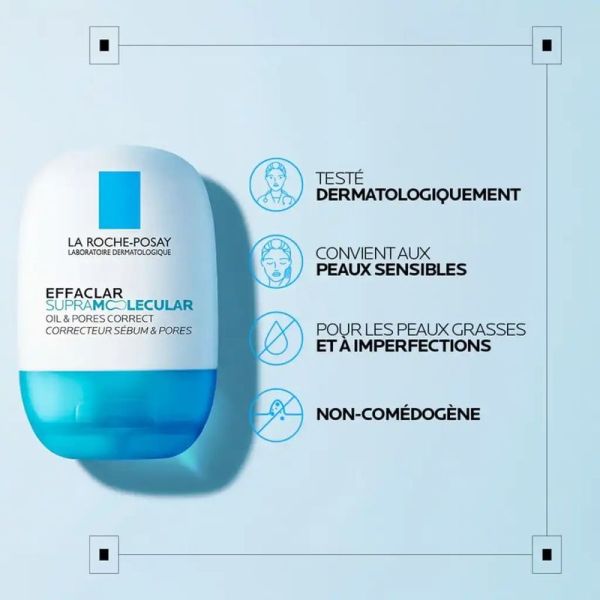 Correcteur Sebum et Pores Effaclar Supramolecular - 40 ml