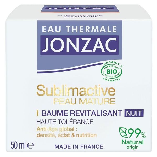 Baume revitalisant nuit Sublimactive Peau Mature - 50 ml