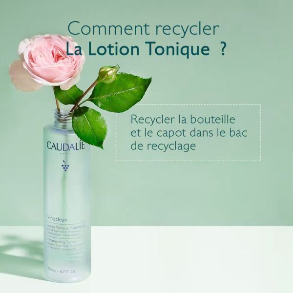 Lotion Tonique Hydratante Vinoclean - 100 ml