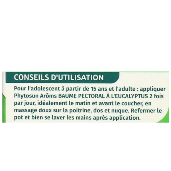 Phytosun Esculape Baume Resp Adulte 60G