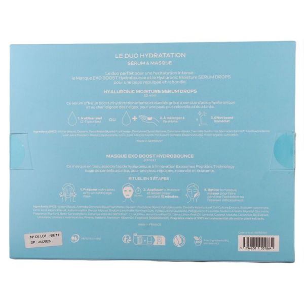 Coffret Duo Hydratation - Sérum 30 ml + Masque 20 g
