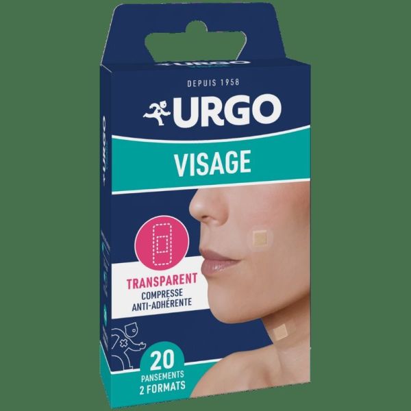 Visage - 20 pansements