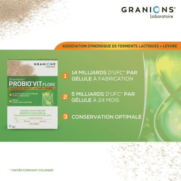Probio'vit Flore - 10 gélules