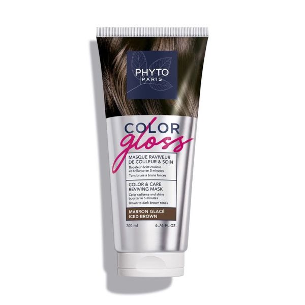COLOR GLOSS - Masque Raviveur de Couleur et Soin - Marron Glacé - 200 ml
