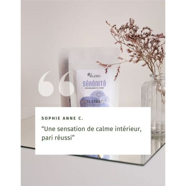 Sérénité - Anti-Stress & Equilibre Emotionnel - 30 gélules