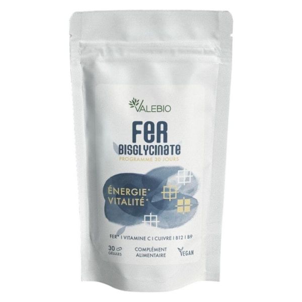 Fer Bisglycinate - 30 gelules