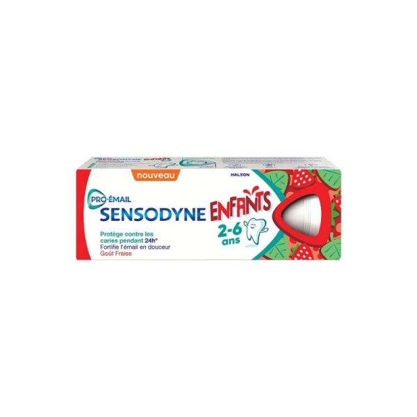 Dentifrice Enfants 2-6 ans Fraise Pro-Émail - 50 ml