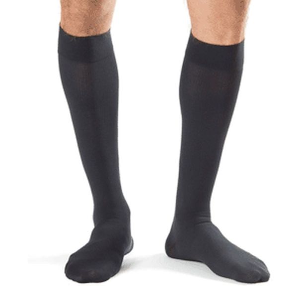 Chaussettes de contention classe 2 mixtes Elle & Lui - Noir Taille 1 Normal