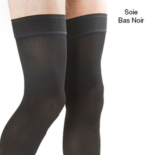 Naturel Soie Collant de Contention Classe 2