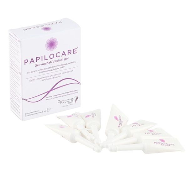 Papilocare Gel Vaginal - 21 canules unidoses de 5 ml