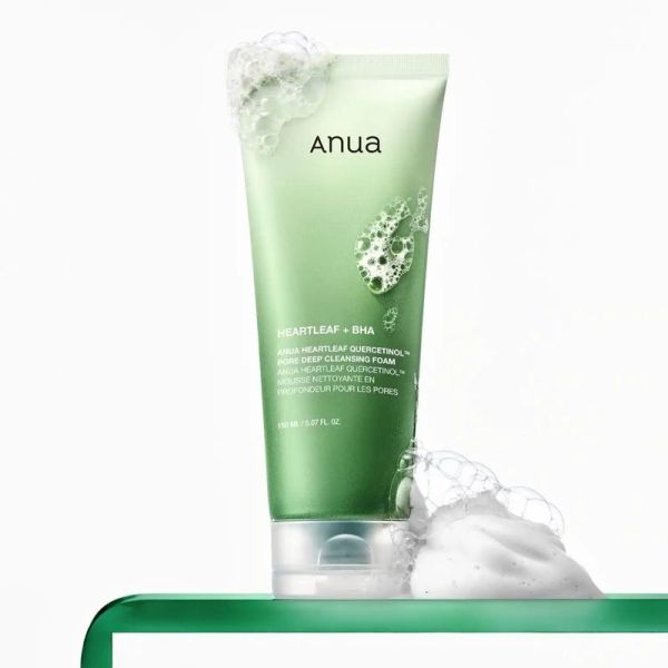 HEARTLEAF + BHA - Mousse Nettoyante en Profondeur pour les Pores - 150 ml