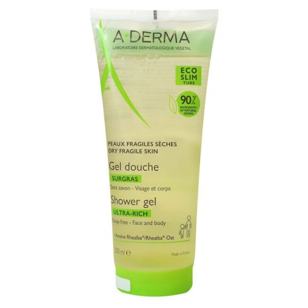 A Derma Gel Douche Surgras 200Mlzzz