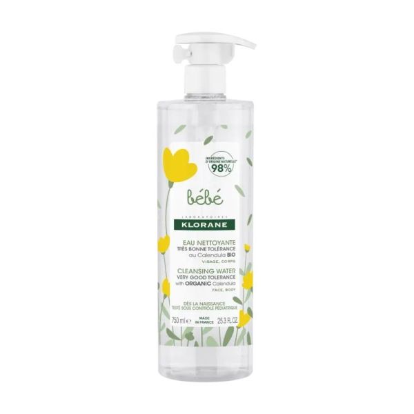 Eau nettoyante bébé