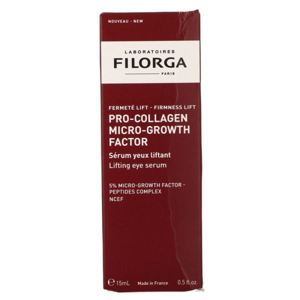 Sérum Yeux Liftant PRO-COLLAGEN MICRO-GROWTH FACTOR - 15 ml