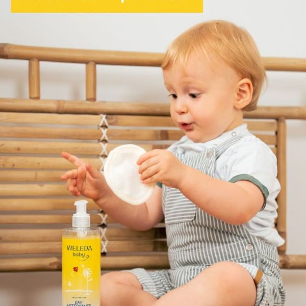 Eau nettoyante Calendula sans parfum - 400 ml