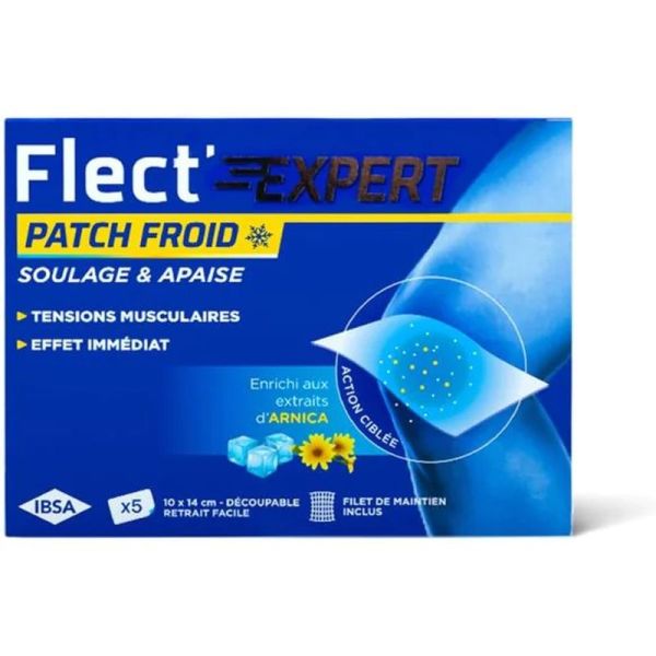 Flect'expert patch froid - 5 patchs