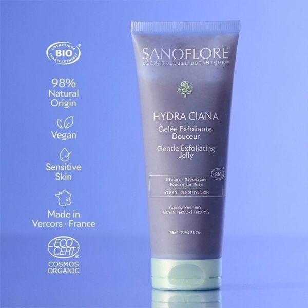 Trousse Hydratation & Éclat - Mousse Démaquillante 150 ml, Gelée Exfoliante 75 ml, Mini Baume 15 ml